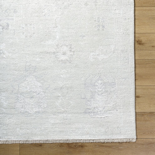 Le Blanc 120 X 96 inch Light Silver / Slate Handmade Rug in 8 x 10