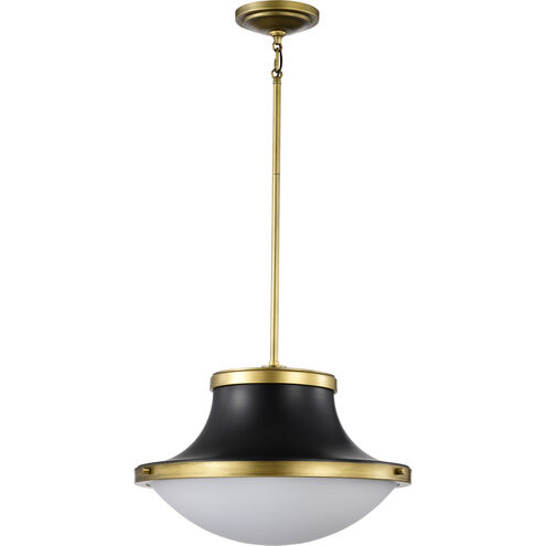 Lafayette 1 Light 18 inch Matte Black Pendant Ceiling Light