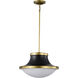 Lafayette 1 Light 18 inch Matte Black Pendant Ceiling Light