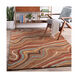 Philadelphia 120 X 96 inch Dark Red/Dark Brown/Khaki/Garnet/Aqua/Tan/Moss Rugs, Wool