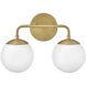 Julep 2 Light 15.00 inch Bathroom Vanity Light