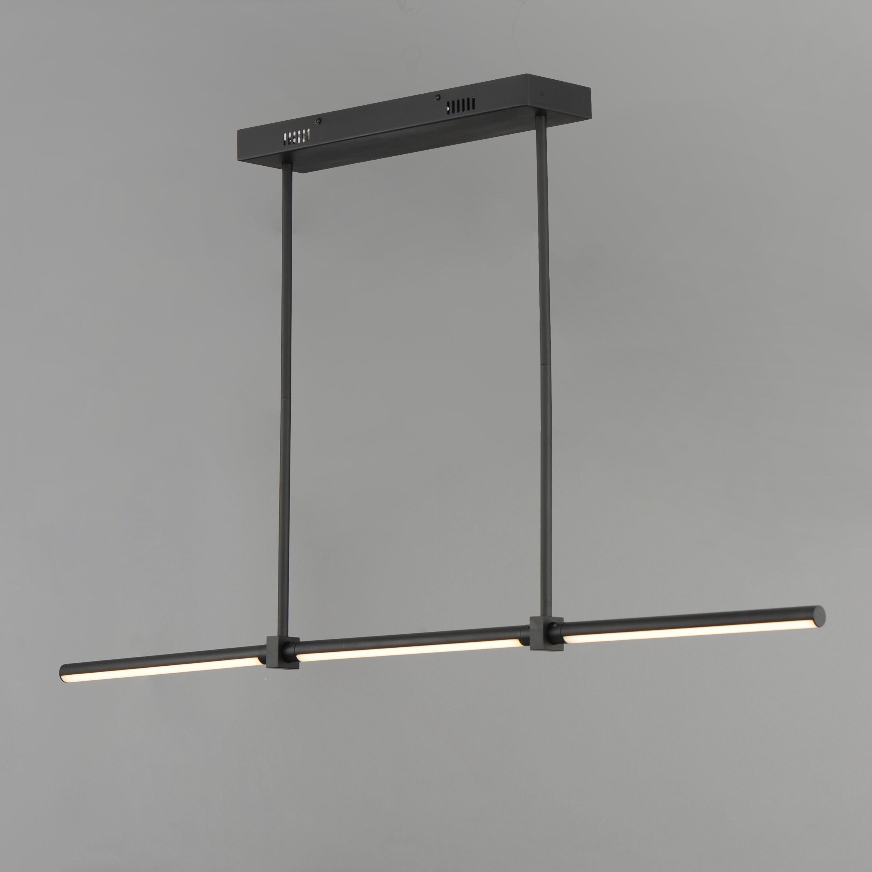 Dorian LED 47.5 inch Black Linear Pendant Ceiling Light