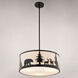 Acadia LED 18 inch Bronze Pendant Ceiling Light