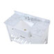 Clement 48 X 22 X 34 inch White Bathroom Vanity Cabinet
