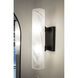 Curran Wall Sconce Wall Light in Matte Black, Small