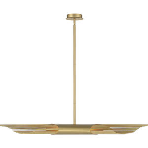 Umura LED 8 inch Gold Chandelier Ceiling Light
