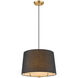 Lamia 1 Light 16 inch Gold Mini Pendant Ceiling Light