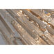 Chimera 10 Light 26 inch Tranquility Silver Leaf Pendant Ceiling Light in 36.50 
