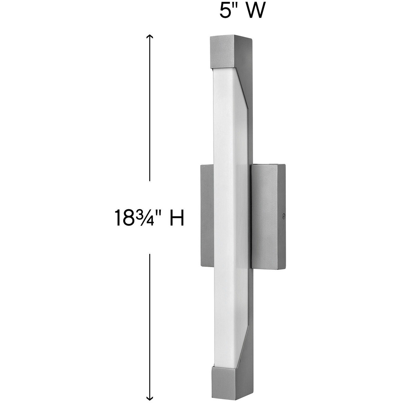 Vista Outdoor Wall Mount Lantern, Small