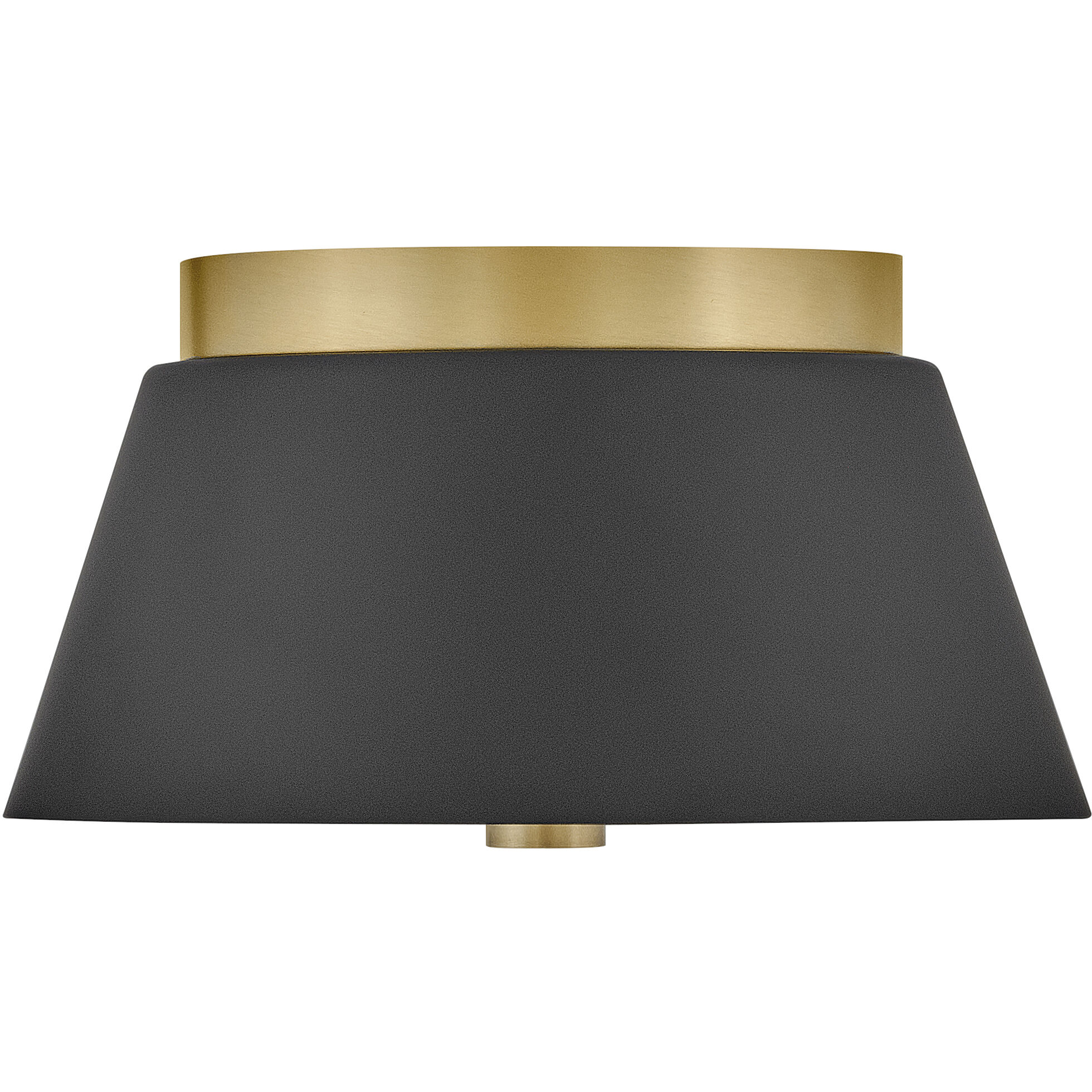 Tess 2 Light 10.5 inch Black Flush Mount Ceiling Light