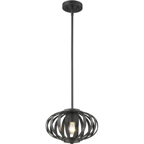 Moundou 1 Light 8 inch Bronze Pendant Ceiling Light