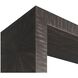 Andreas Dark Gray Straw Marquetry Console Table