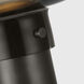 Avroko Morgan 11.8 inch 14.00 watt Burnished Bronze with Smoke Glass Table Lamp Portable Light