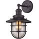 Seaport Sconce Wall Light in Oil Rubbed Bronze