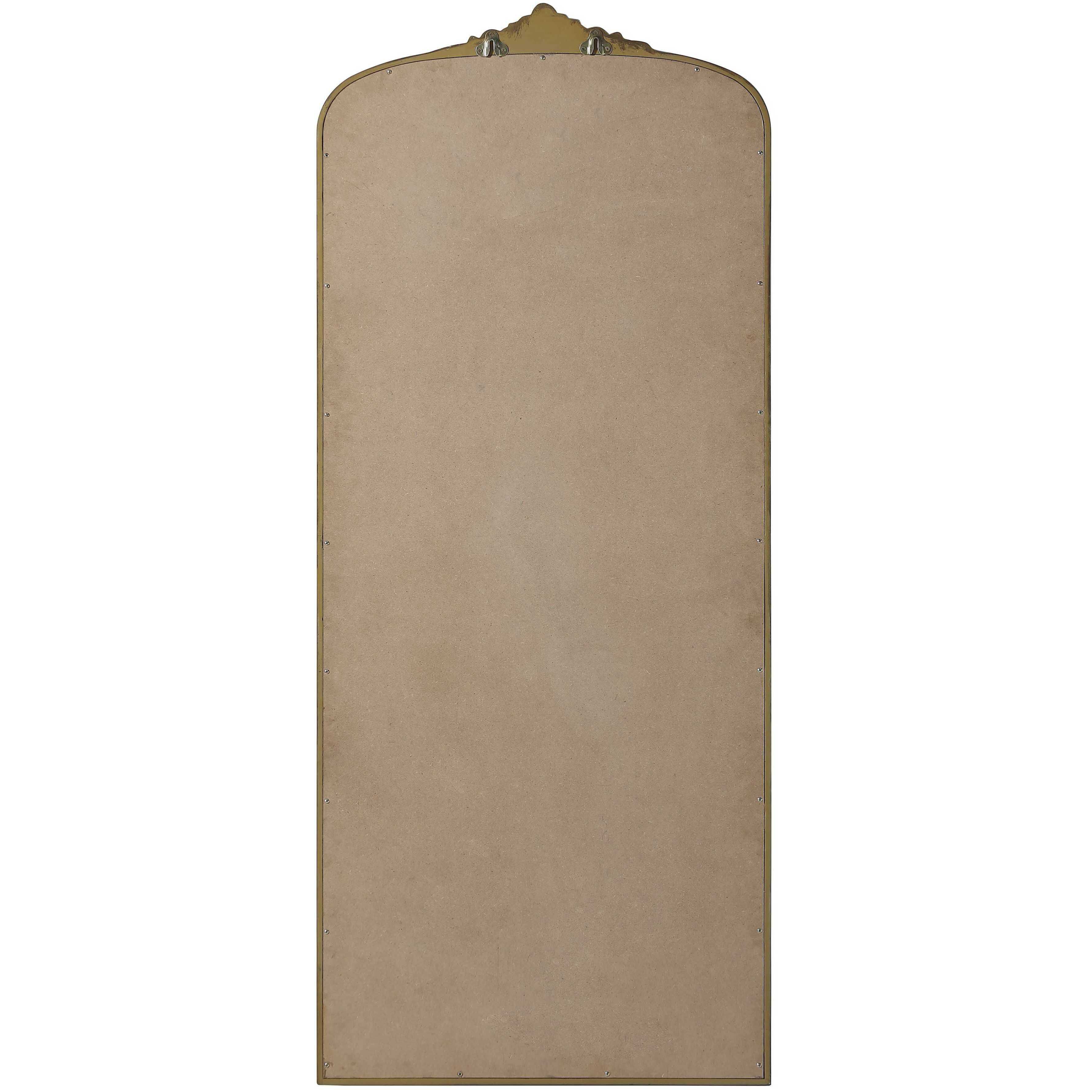 Naomi 72 X 30 inch Antique Brass Mirror