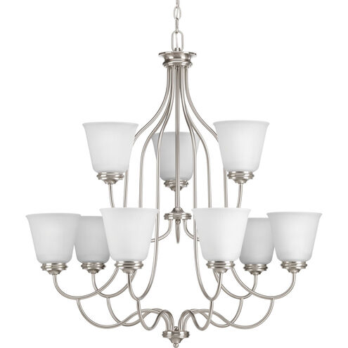 Keats 9 Light 30.5 inch Brushed Nickel Chandelier Ceiling Light