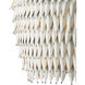 Overlay 3 Light 24 inch White Pendant Ceiling Light, Large