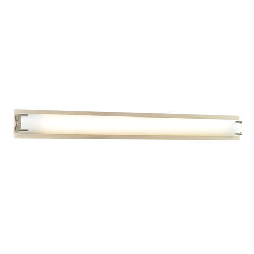 Claridge LED 38 inch Satin Nickel Vanity Light Wall Light
