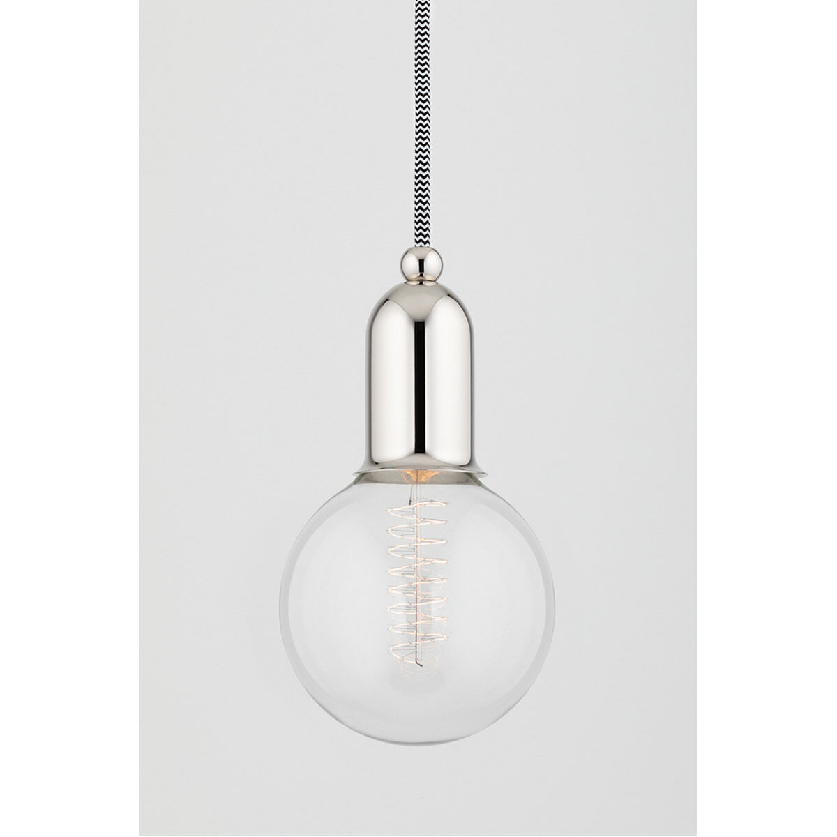 Bryce 1 Light 5 inch Polished Nickel Pendant Ceiling Light