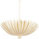 Whitfield 8 Light 35.5 inch Cream Plaster Chandelier Ceiling Light