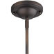 Dylan 1 Light 8 inch Oil-Rubbed Bronze Exterior Convertible Mini-Pendant in Oil Rubbed Bronze