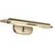 Caillier 26 watt 23.25 inch Champagne Bronze Picture Light Wall Light