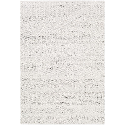 Modena 120 X 96 inch Ivory/Black Handmade Rug in 8 x 10, Rectangle