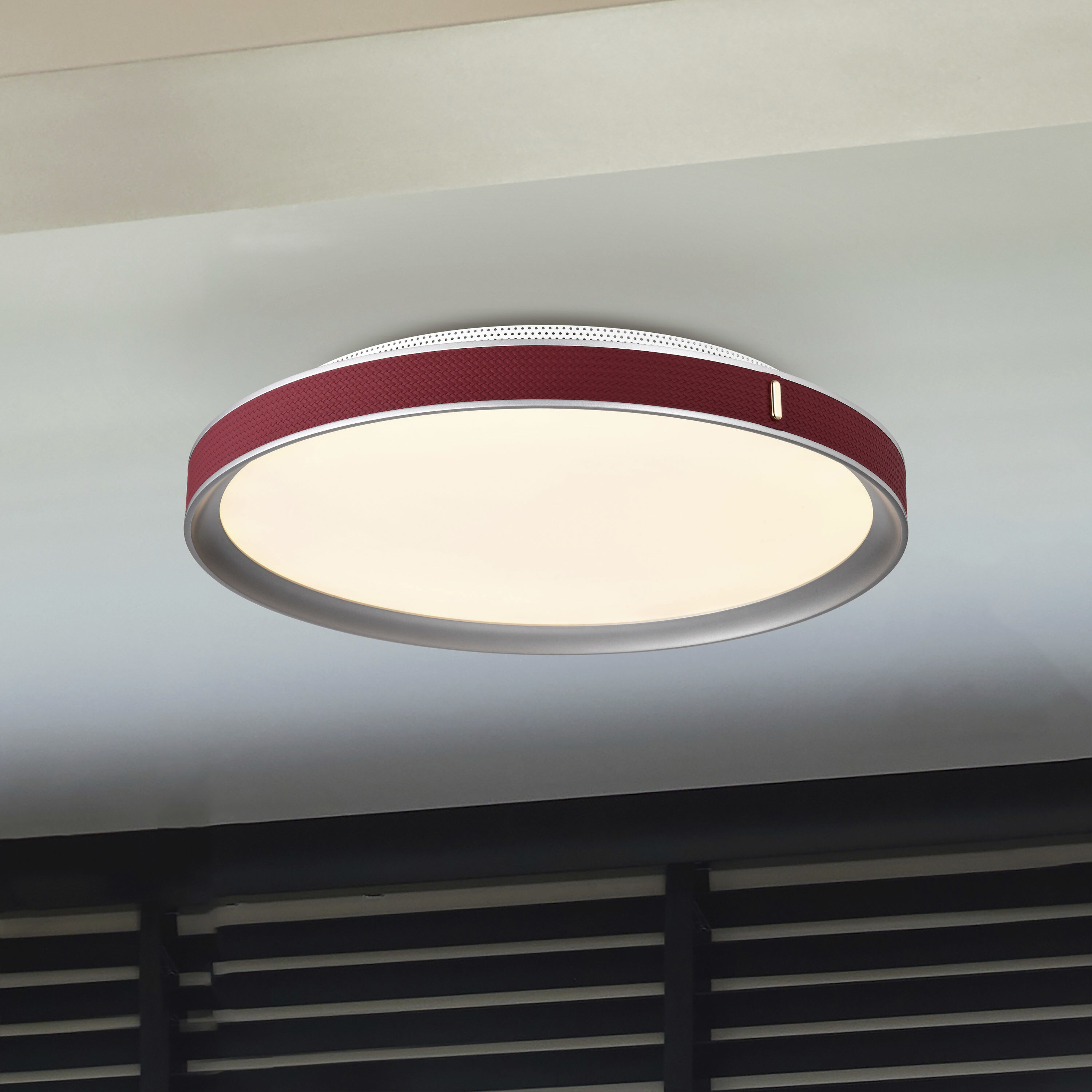 Bandon LED 19.5 inch Gray Flush Mount Ceiling Light