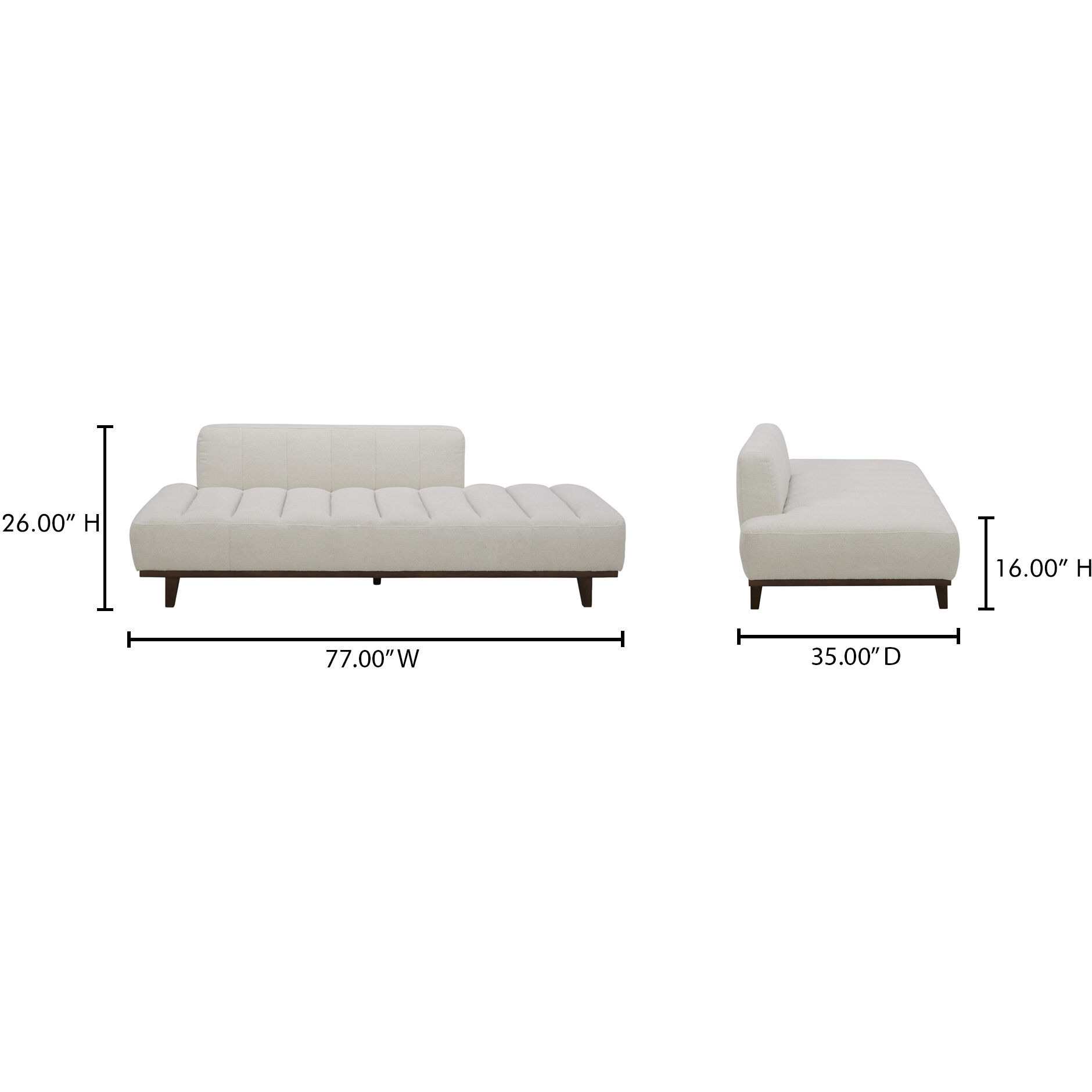 Bennett White Daybed