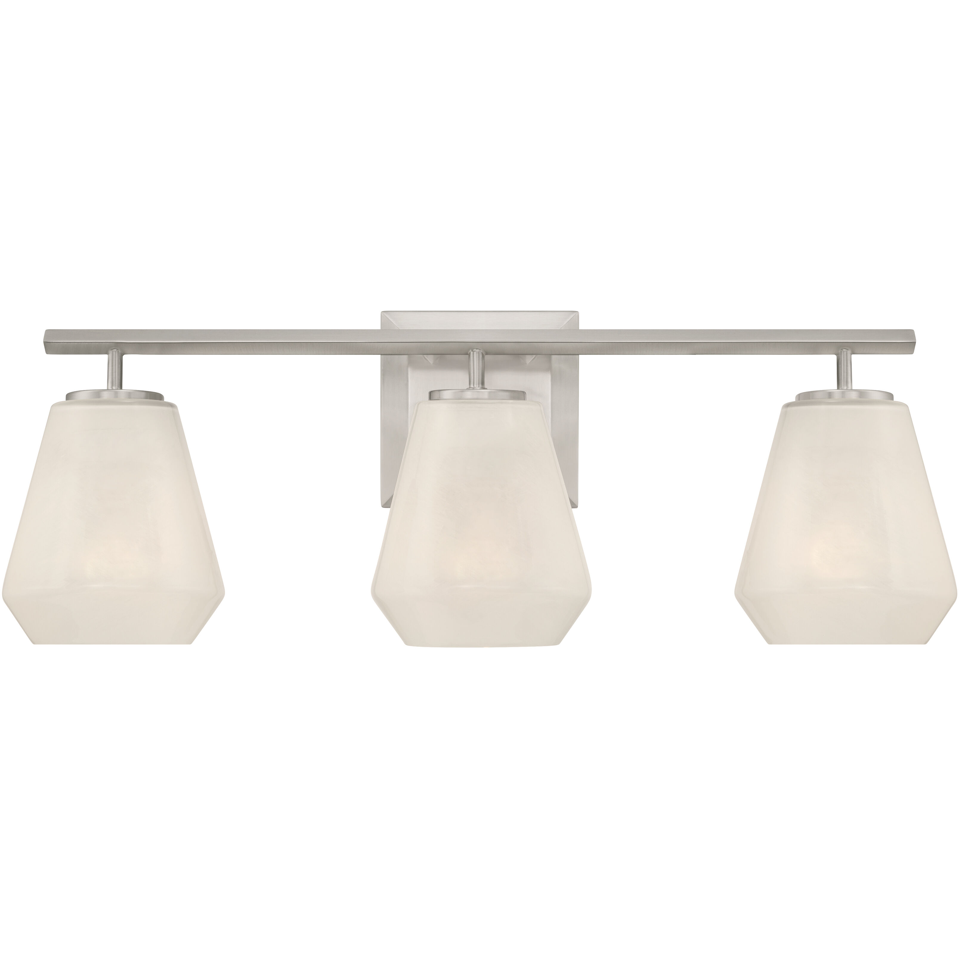 Siena 3 Light 22.75 inch Brushed Nickel Vanity Wall Light