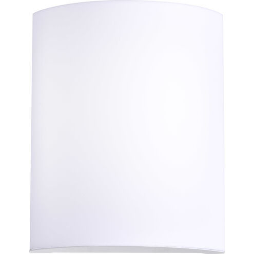 Crispo LED 9 inch White ADA Wall Sconce Wall Light