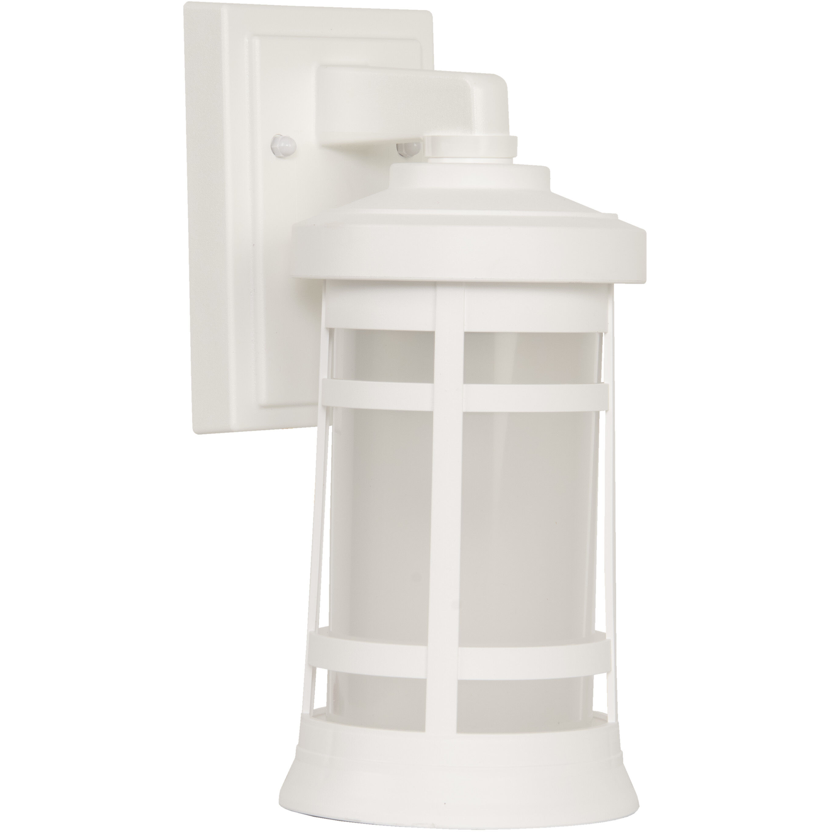 Resilience Lanterns 1 Light 13 inch Textured White Outdoor Wall Lantern in Textured Matte White