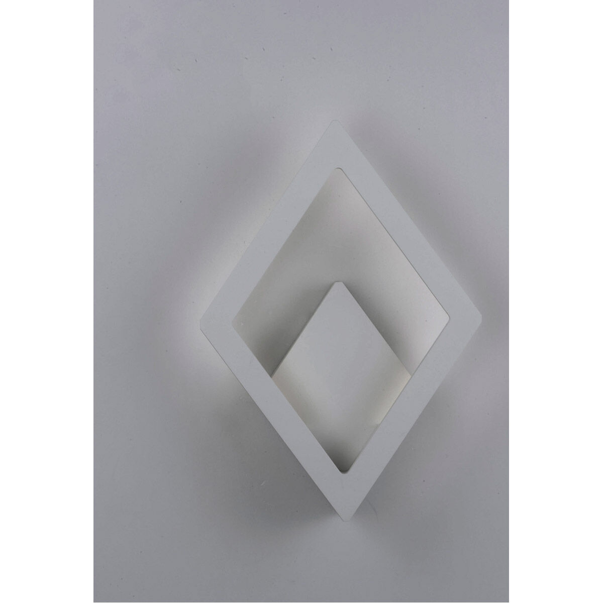Alumilux Rhombus LED 14.25 inch White Outdoor Wall Sconce