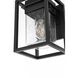 Morse 1 Light 9 inch Black Outdoor Wall Sconce