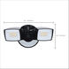 Brentwood LED 4.41 inch Black Outdoor Flood Light