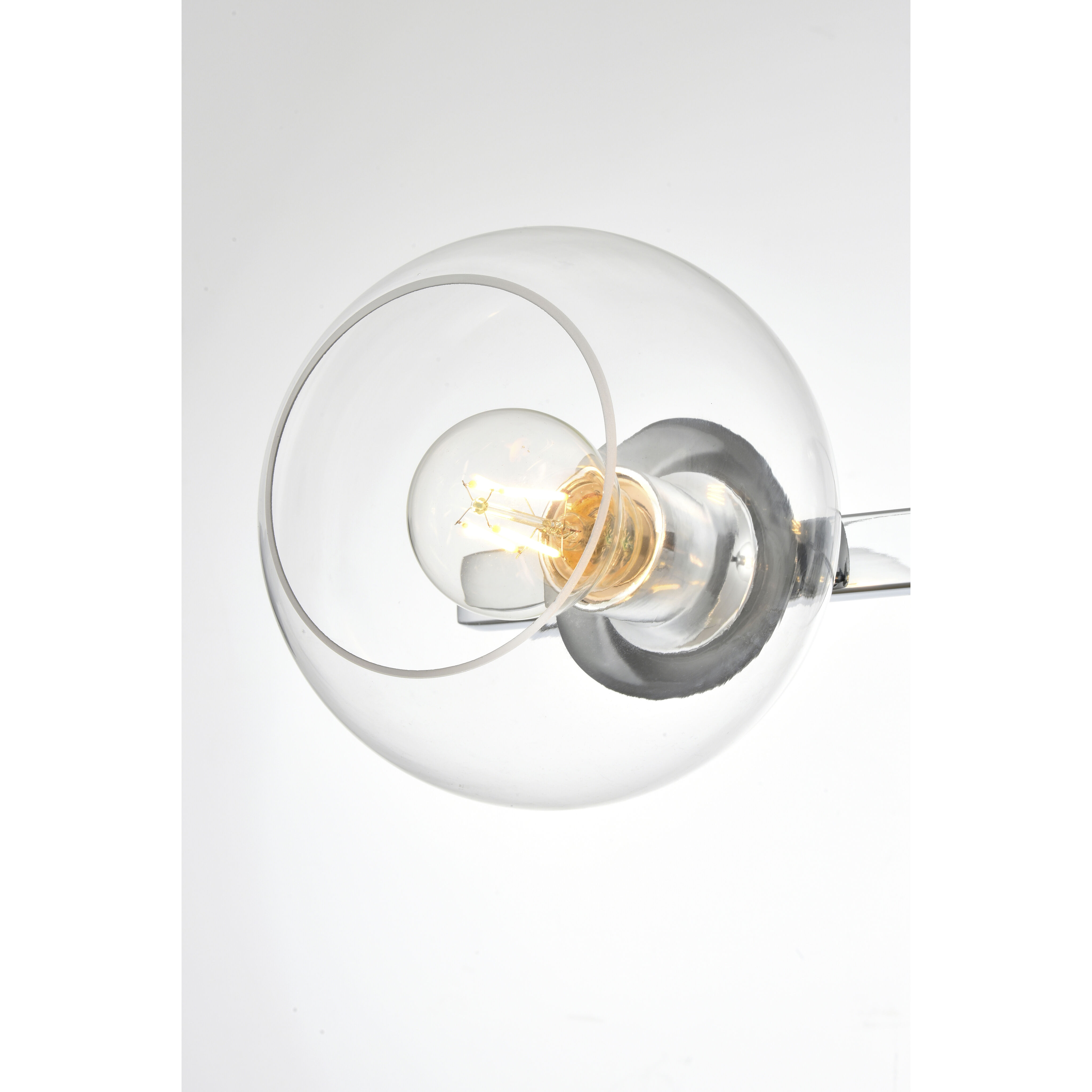 Rogelio 4 Light 37 inch Chrome Bath Sconce Wall Light