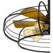 Margo 6 Light 30 inch Dark Bronze Chandelier Ceiling Light, Fan Blade
