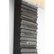 Anne-Marie Barton Fumar Tail Sconce Wall Light in Ridged Carbon