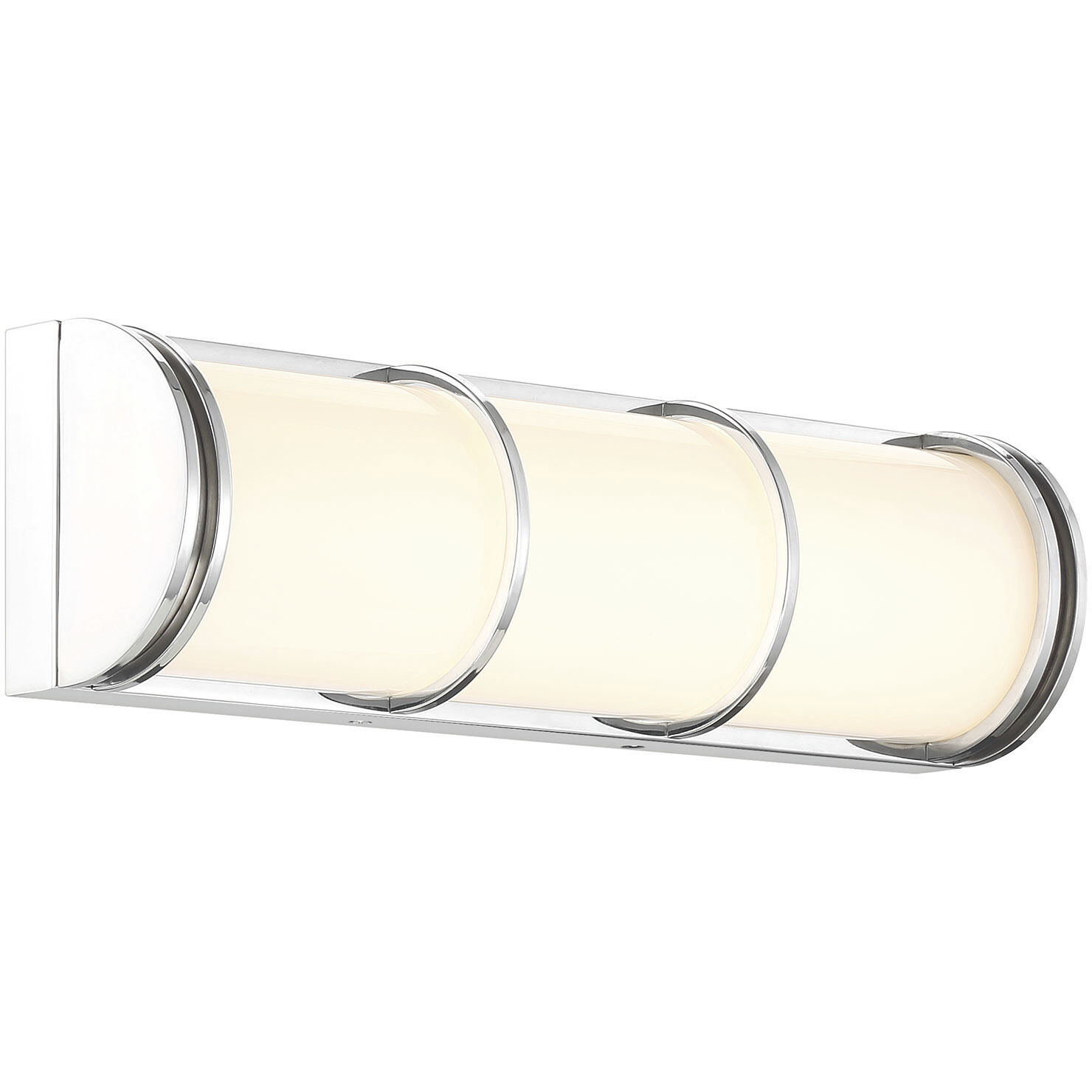 Harper LED 16 inch Chrome Bathroom Vanity Light Wall Light