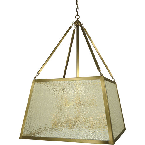 Avery 12 Light 36 inch Brushed Brass Foyer Chandelier Ceiling Light