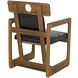 Buraco Clear coat Gloss Arm Chair