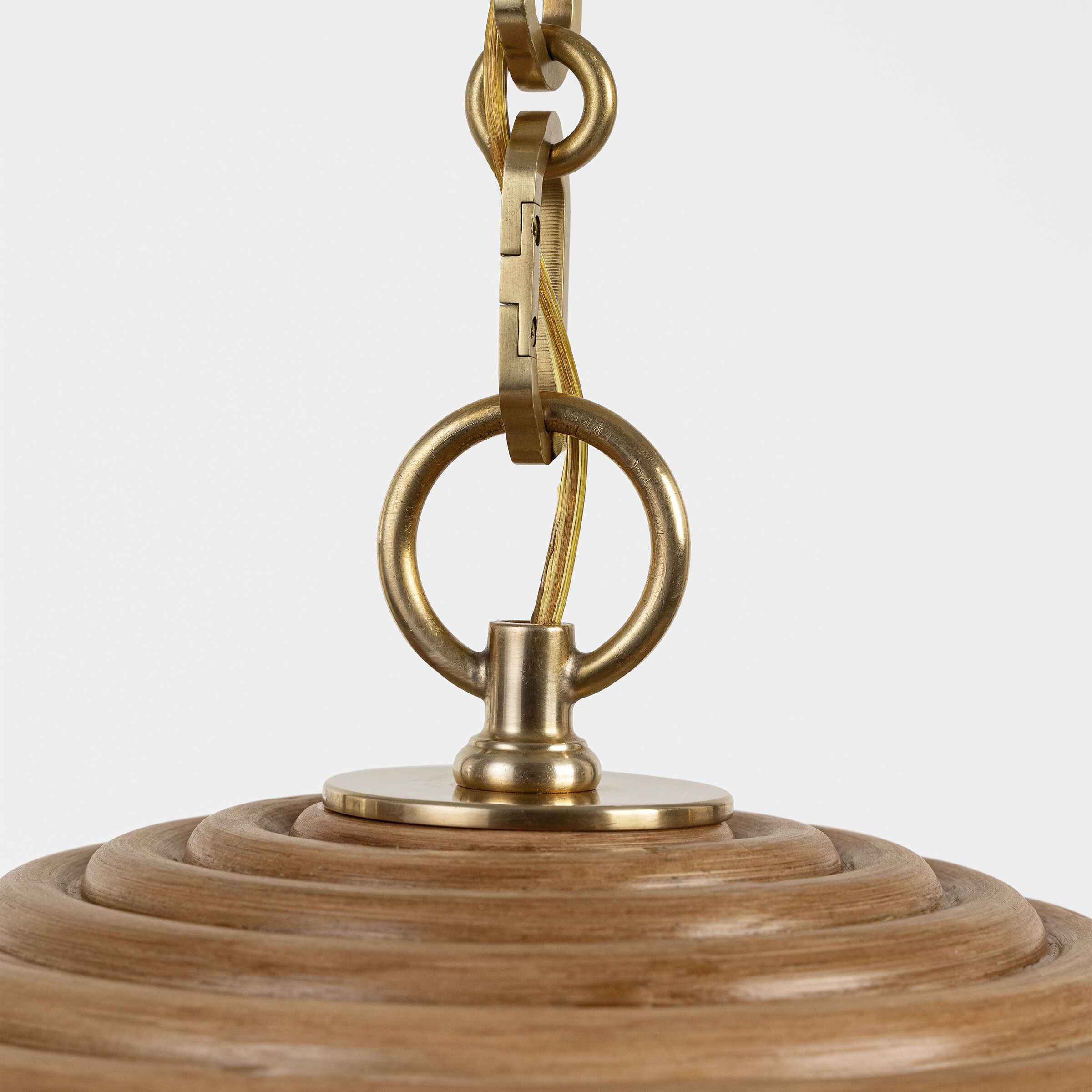 Suzanne Kasler Emerson LED 15.75 inch Hand-Rubbed Antique Brass Pendant Ceiling Light