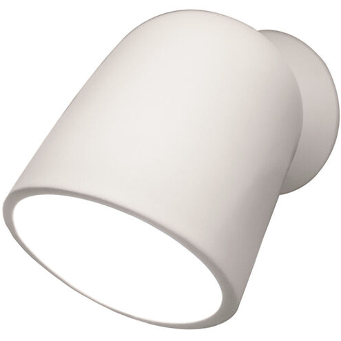 Ambiance Collection LED 6 inch Gloss Black and Matte White Wall Sconce Wall Light