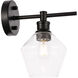 Gene 1 Light 6 inch Black Wall sconce Wall Light