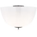 AERIN Brisa LED 16 inch Bronze Semi-Flush Mount Ceiling Light