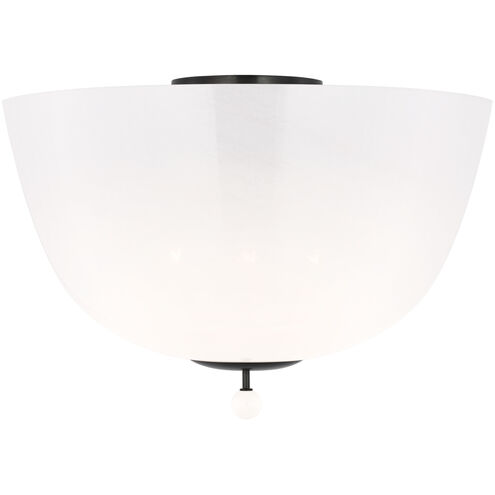 AERIN Brisa LED 16 inch Bronze Semi-Flush Mount Ceiling Light