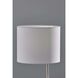 Wyatt 22 inch 60.00 watt Brushed Steel Supercharger Desk Lamp Portable Light