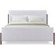 Urbane Campfire US Queen Bed, Wooden, Upholstered