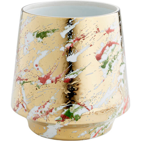 Ardent Splash Multi-Color Glaze Container