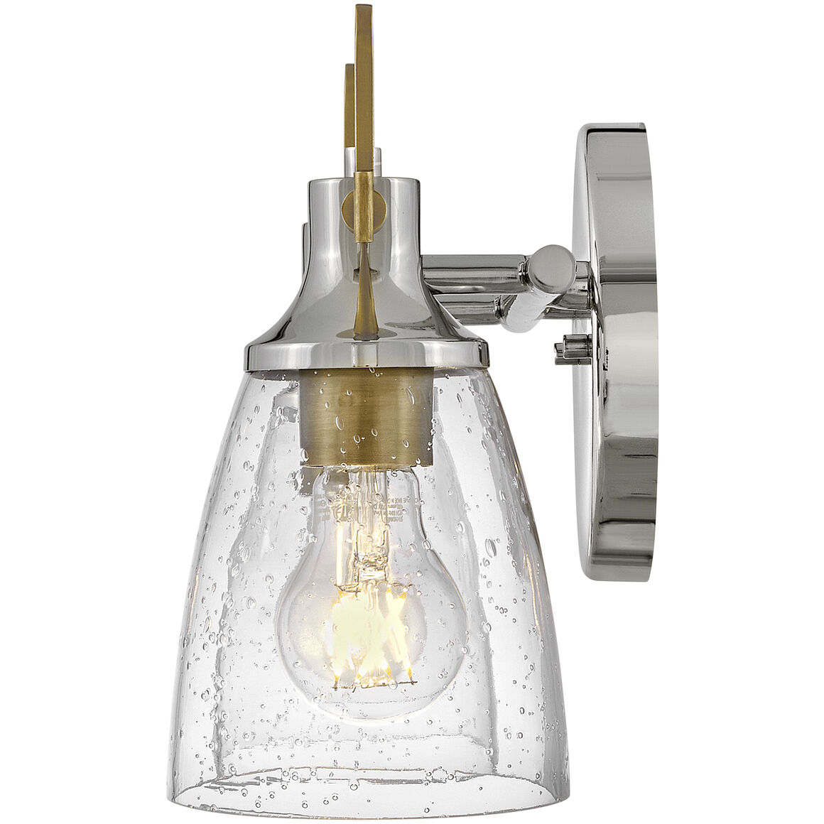 Easton 2 Light 14.5 inch Polished Nickel Bath Light Wall Light